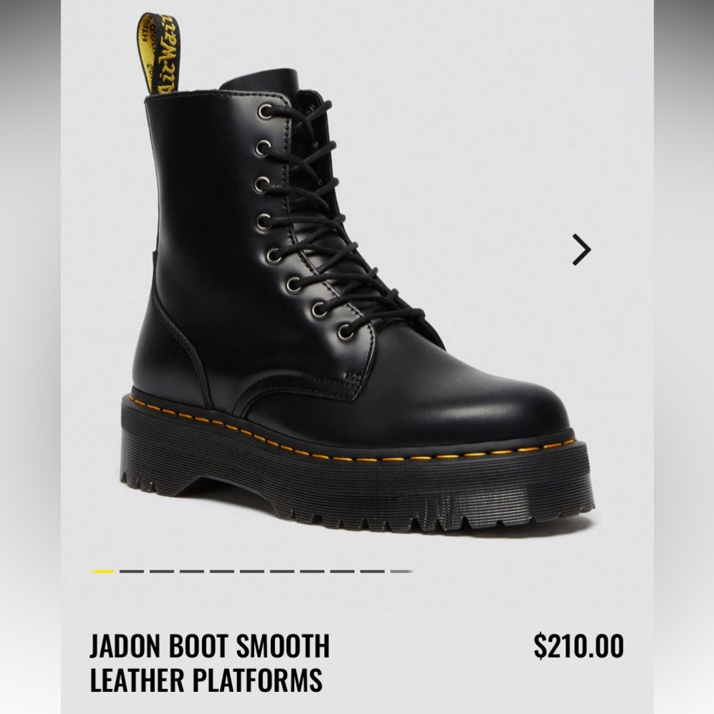 Dr. Marten Platform Boots- Never Worn